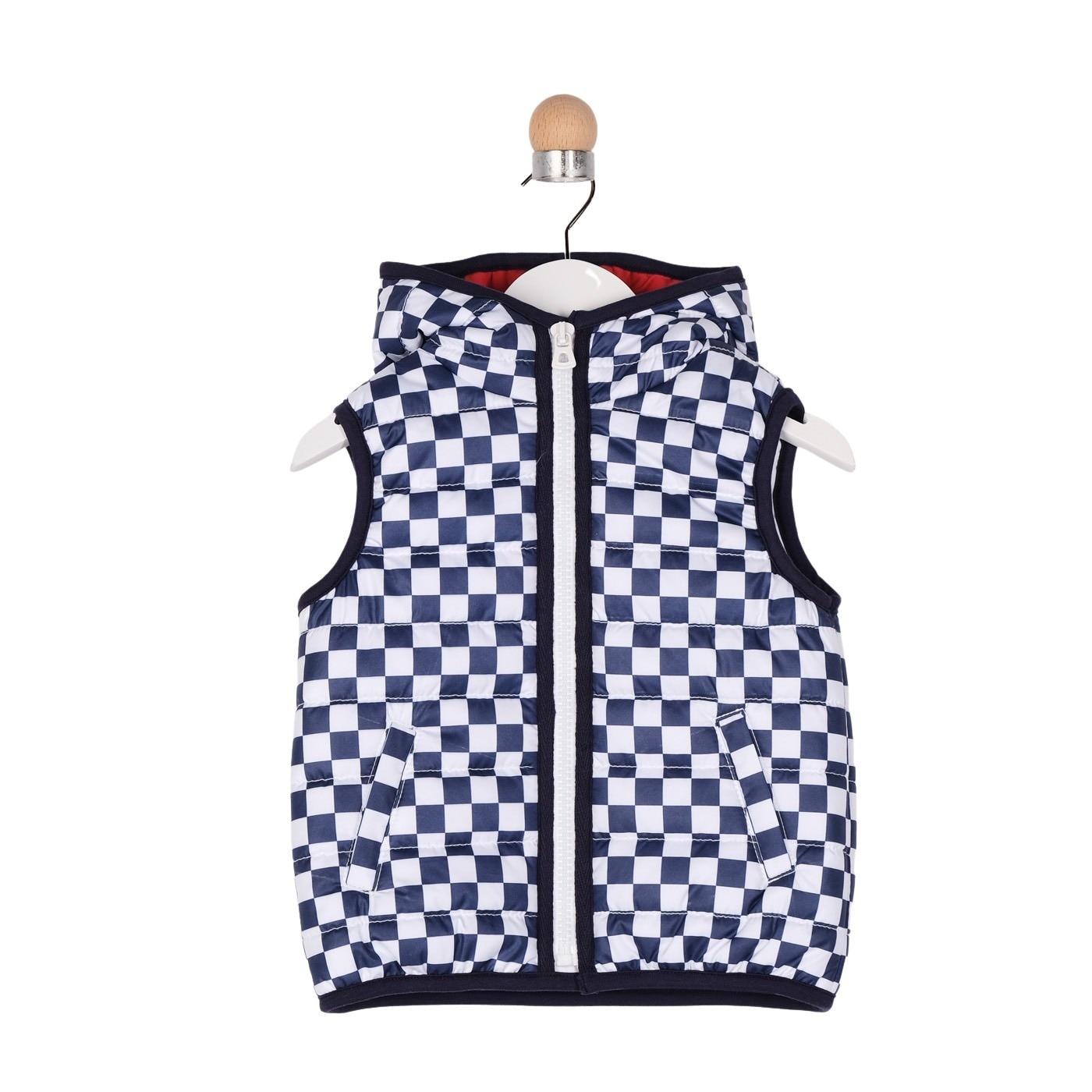 Vesta pentru baieti, culoare albastra, colectia Speed, marime 80-86