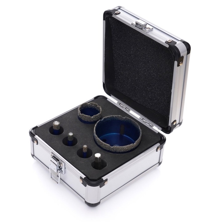 Set carote diamantate piatra gresie faianta beton 6-68mm M14 6piese (TA4085)