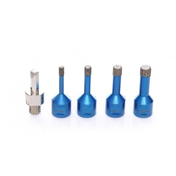 Set 4 carote diamantate pentru piatra, gresie si beton 6-12mm M14 TA4088 TAGRED Set 4 carote diamantate pentru piatra, gresie si beton 6-12mm M14 TA4088 TAGRED