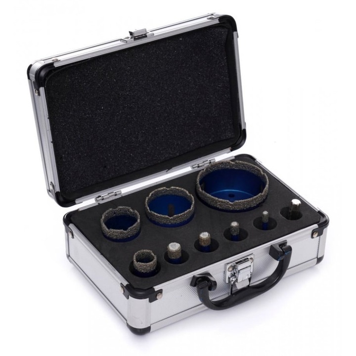 Carote diamantate, Tagred, 6-68 mm, M14, 9 piese