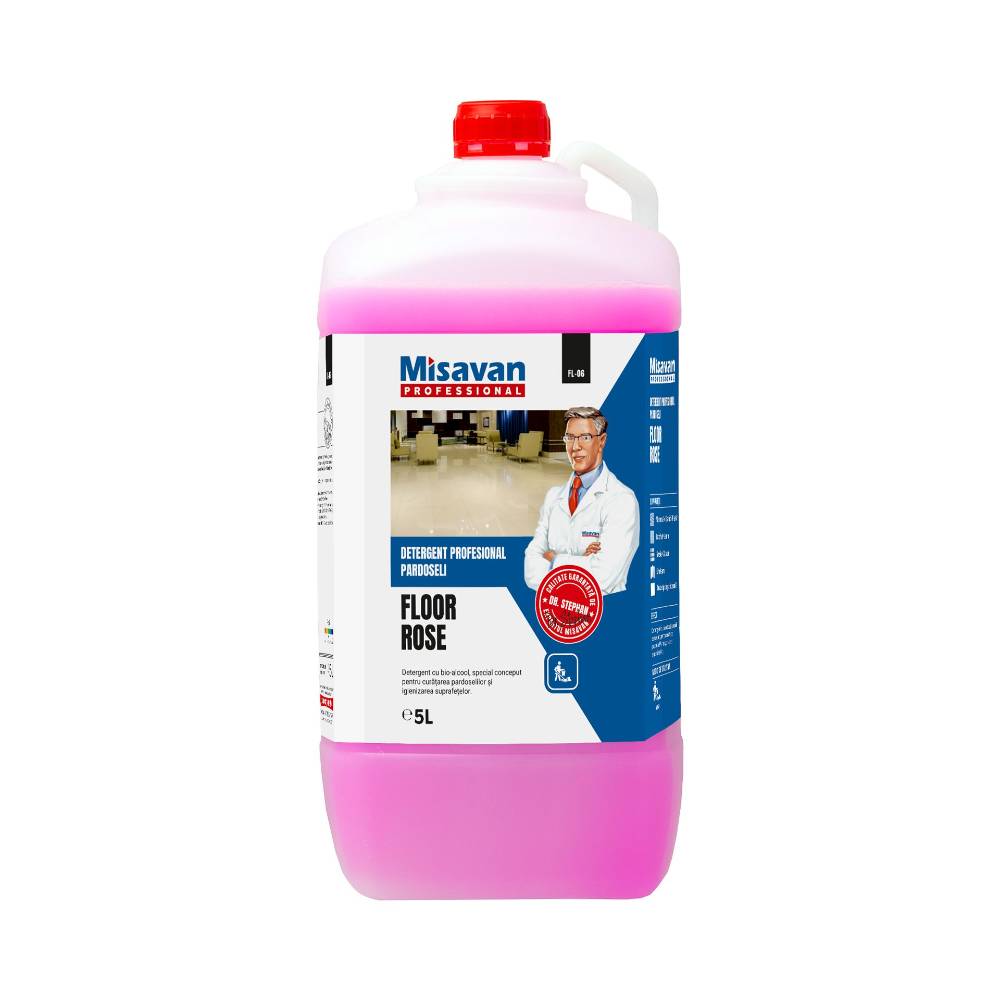 Solutie Pardoseli Dr. Stephan Floor Rose, 5 l, Parfum Floral
