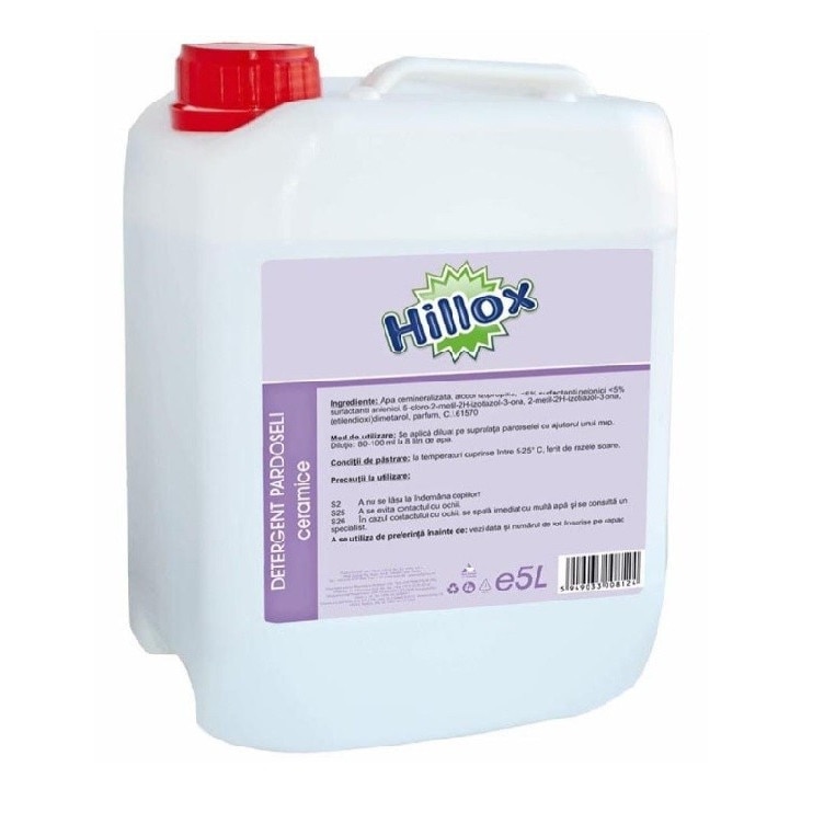 Detergent pentru suprafete cermaice, Hillox, 5 L, parfum extra fresh
