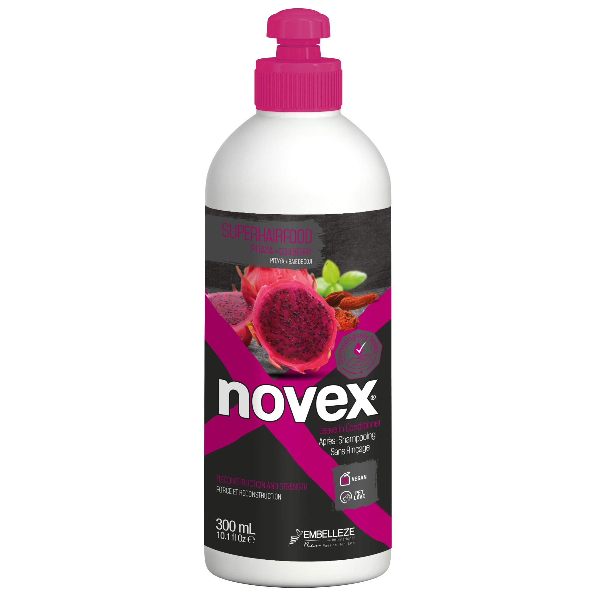 Balsam fara clatire hranitor Pitaya&Goji,300 ml, Novex