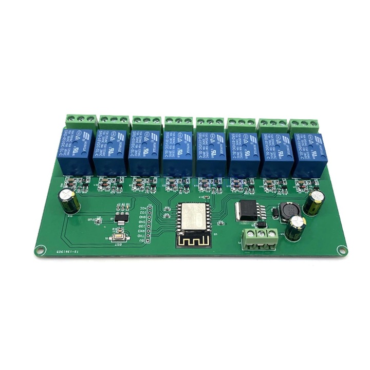 Релеен модул Arduino Clone ESP8266, с 8 канала