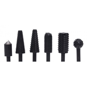 Set de 6 freze HSS biax pentru lemn si metal 6mm TA1136 TAGRED Set de 6 freze HSS biax pentru lemn si metal 6mm TA1136 TAGRED