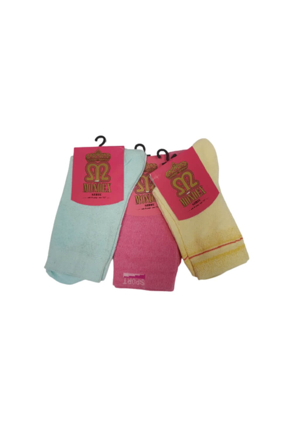 Set 10 Perechi Sosete Subtiri pentru Femei Mondex, 38-41