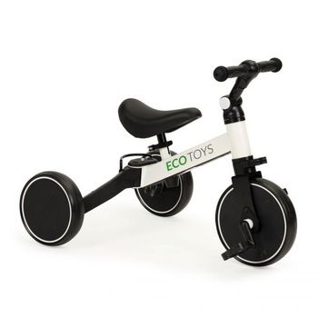 Bicicleta pentru copii 2 in 1, de echilibru, cu roti ajutatoare, 50x60x50.5 cm Bicicleta pentru copii 2 in 1, de echilibru, cu roti ajutatoare, 50x60x50.5 cm