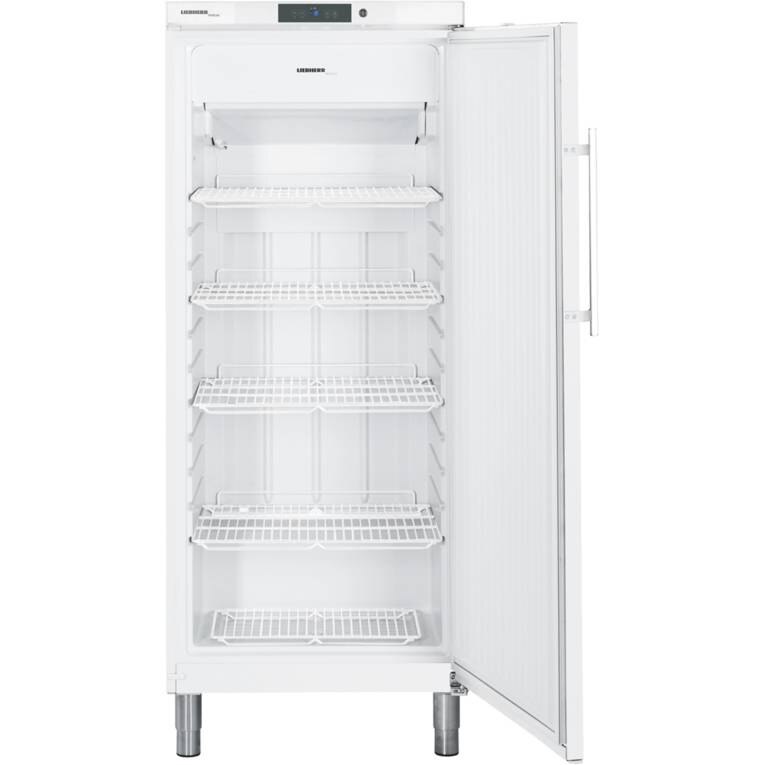 Congelator ProfiLine cu 1 usa, Liebherr, No Frost, touch control, clasa energetica C, volum brut 486 l, 4 rafturi reglabile, culoare alba