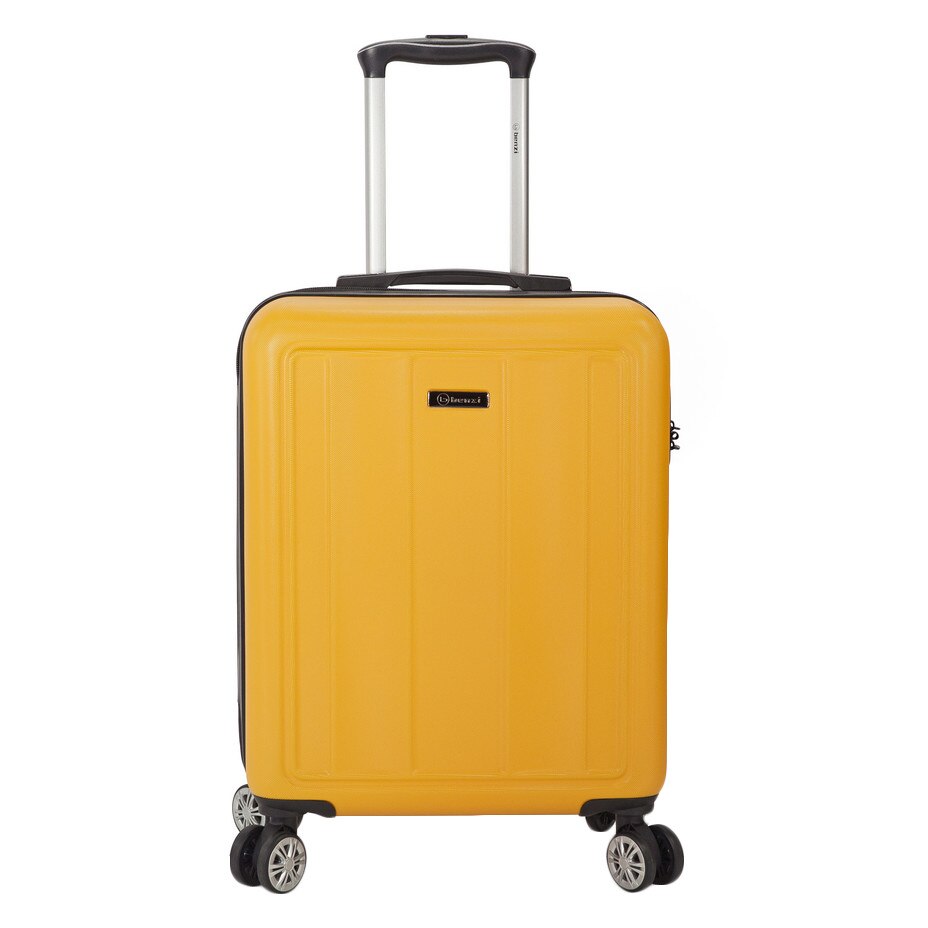 Troler Mare, Benzi, ABS, 4 Roti Duble, BZ 5491 - 75 cm, Galben