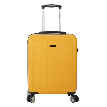 Troler Mare, Benzi, ABS, 4 Roti Duble, BZ 5491 - 75 cm, Galben Troler Mare, Benzi, ABS, 4 Roti Duble, BZ 5491 - 75 cm, Galben