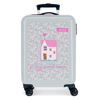 Troler ABS 55 cm 4 roti Enso My Sweet Home Troler ABS 55 cm 4 roti Enso My Sweet Home