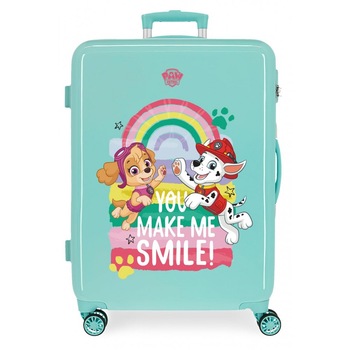 Troler mediu ABS, 68 cm Paw Patrol Be Happy Troler mediu ABS, 68 cm Paw Patrol Be Happy