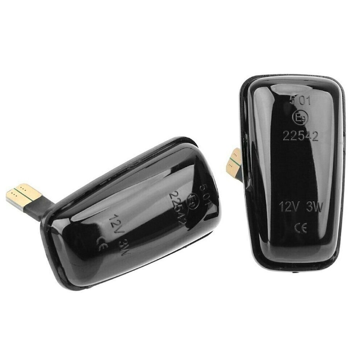 Set 2 Semnalizari LED Aripa Secventiale, Dinamice dedicate pentru Peugeot 106, 306, 406, 806, Expert, Partner - BTLL-327D-1-P3