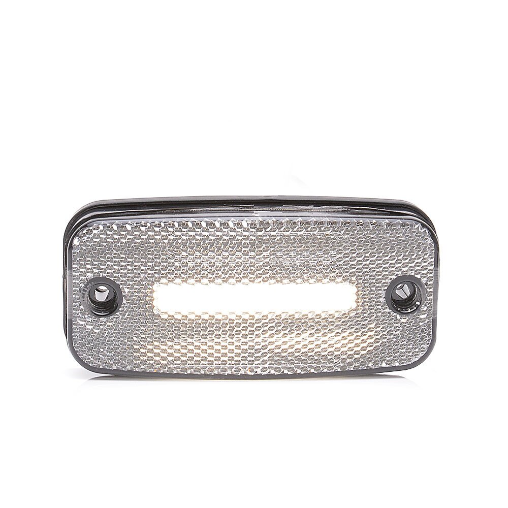 Lampa marcaj lateral alba cu suport W157 12/24V