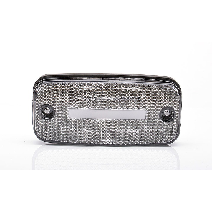 Габаритна светлина WAS, W157, Със стойка, 12/24 V, Бял