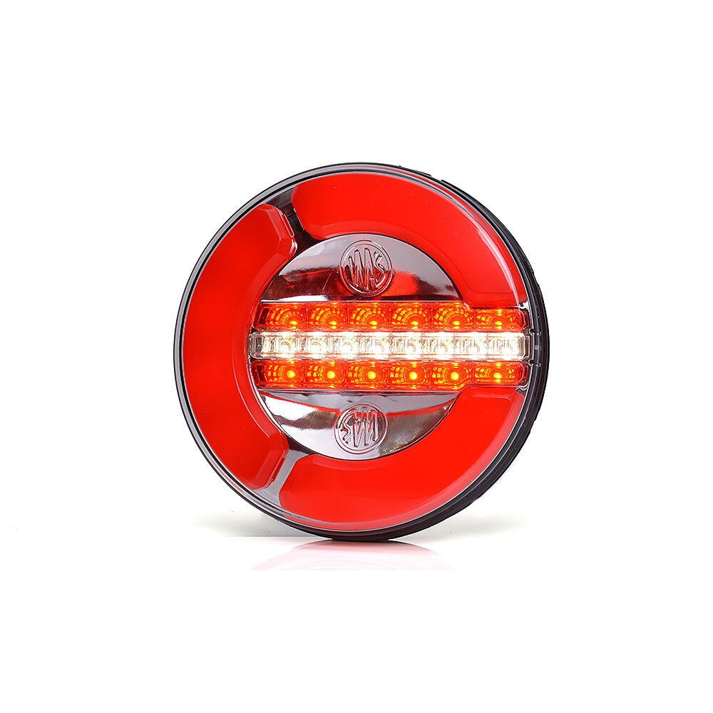 Lampa spate rotunda cu mufa 5 pini W154/12 12/24V