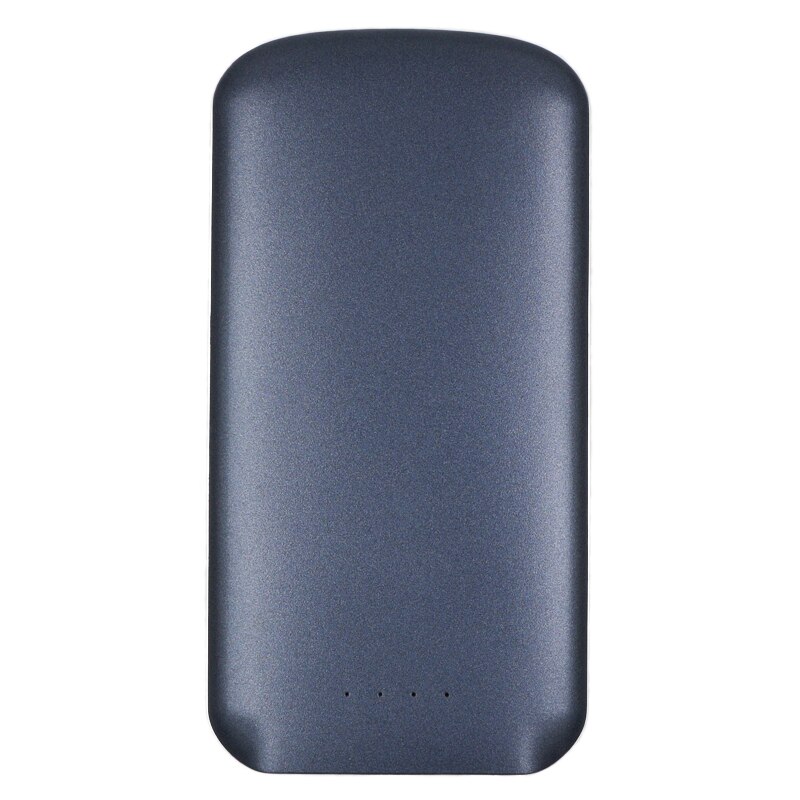 Powerbank 5000 mAh, Pyramid®, 2 x usb, ultrasubtire, 9mm grosime, albastru, PB190