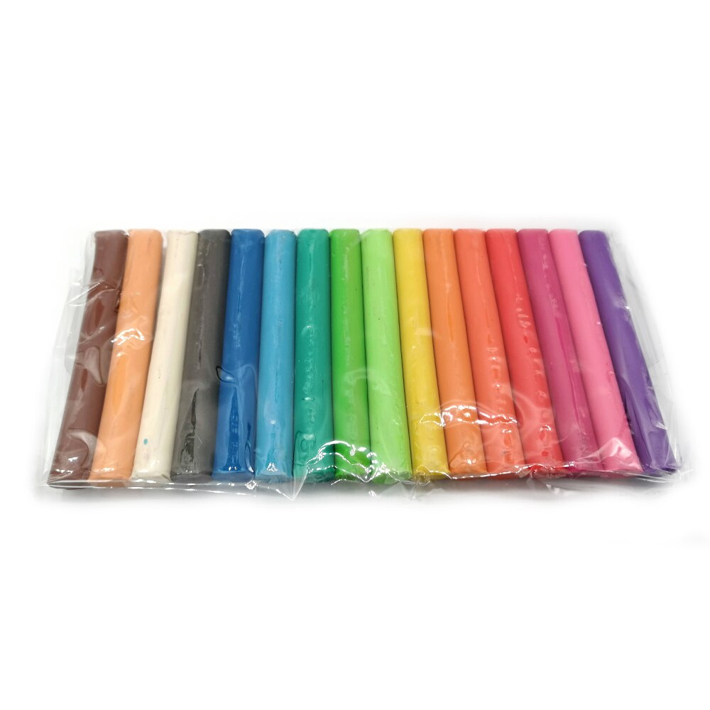 Set 16 baghete de plastilina, 16 culori, 334grame, 12x110mm, Vision
