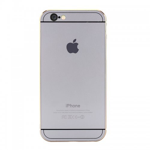 Husa iPhone 6.4.7/ 6s | Carcasa+Bumper Metalic, Culoare Silver, Ultraslim