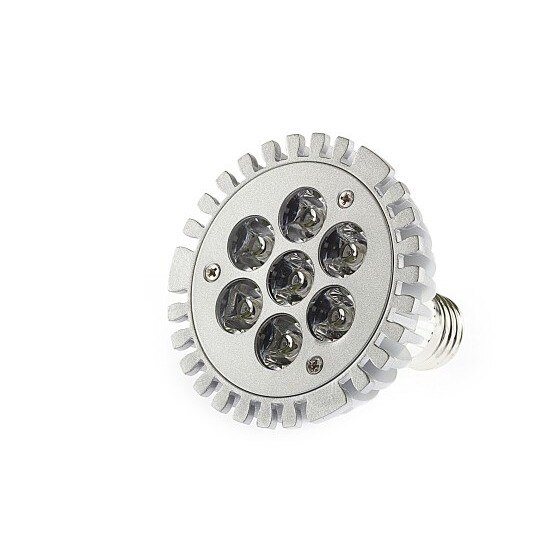 Bec LED 4LED E27, PAR30, 7W, lumina rece