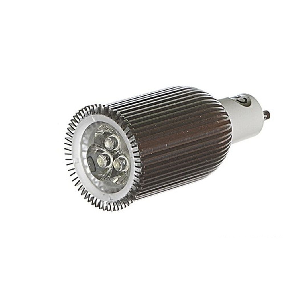 Spot LED 4LED GU10, 9W, lumina calda