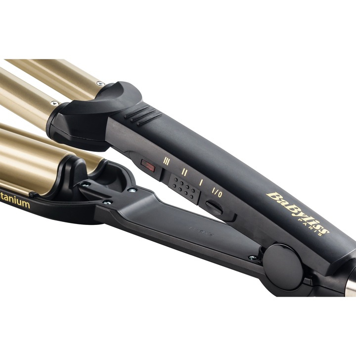Професионална маша за коса Babyliss Easy Waves C260E, 200 градуса, Технология Titanium