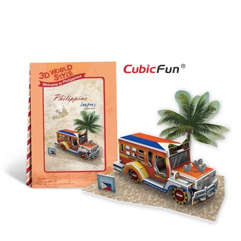 PUZZLE 3D - CBFB - Jeepney in Philippine PUZZLE 3D - CBFB - Jeepney in Philippine