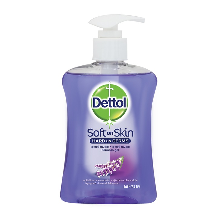 Sapun lichid, Dettol, Lavanda, 250 ml