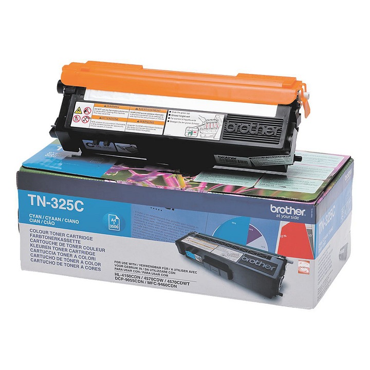 Тонер Brother TN325C Cyan