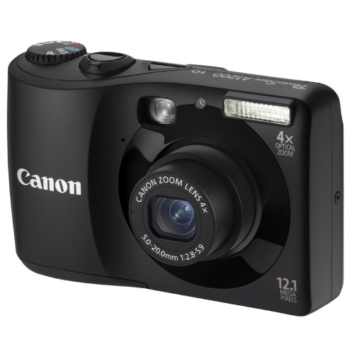 Aparat foto digital Canon PowerShot A1200 Negru - eMAG.ro