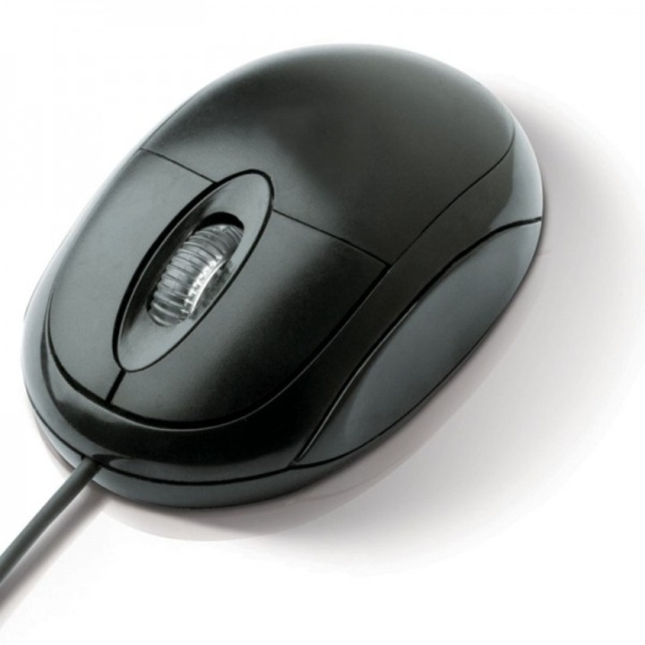 Мишка Zik, V90, USB, черна