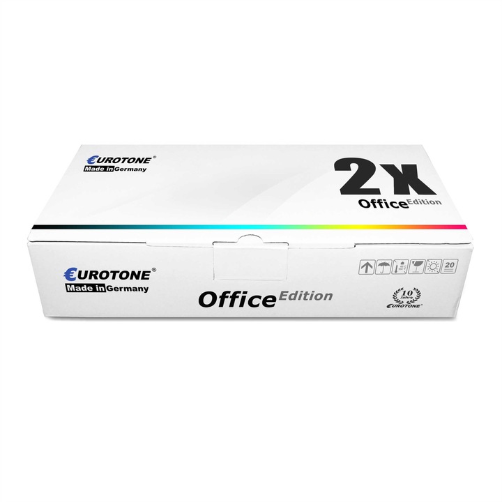 Set 2 Toner XXL Eurotone Alternativa pentru Samsung MLT-D309L Negru