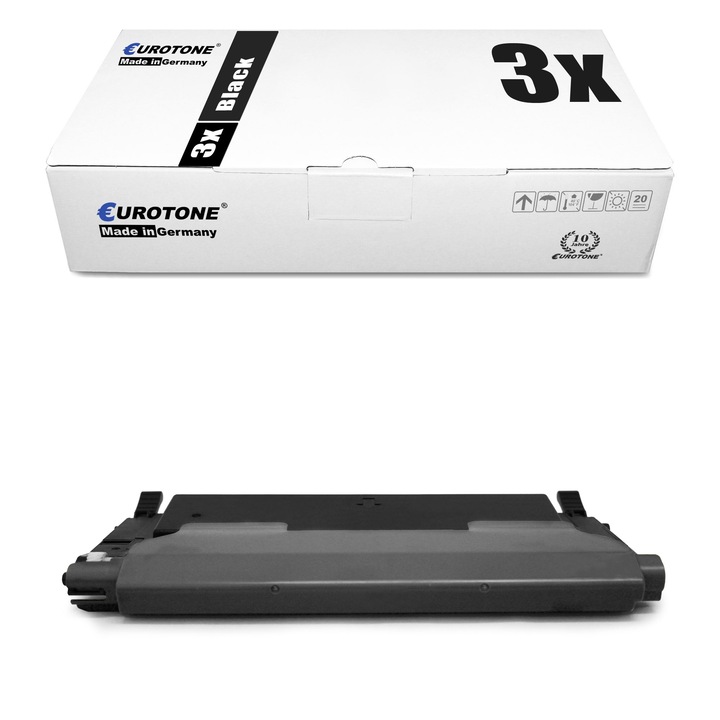 Set 3 Toner Eurotone Alternativa pentru Samsung CLT-K4092S Negru
