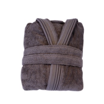 Halat de baie 100% bumbac cu gluga  Halat de baie 100% bumbac cu gluga