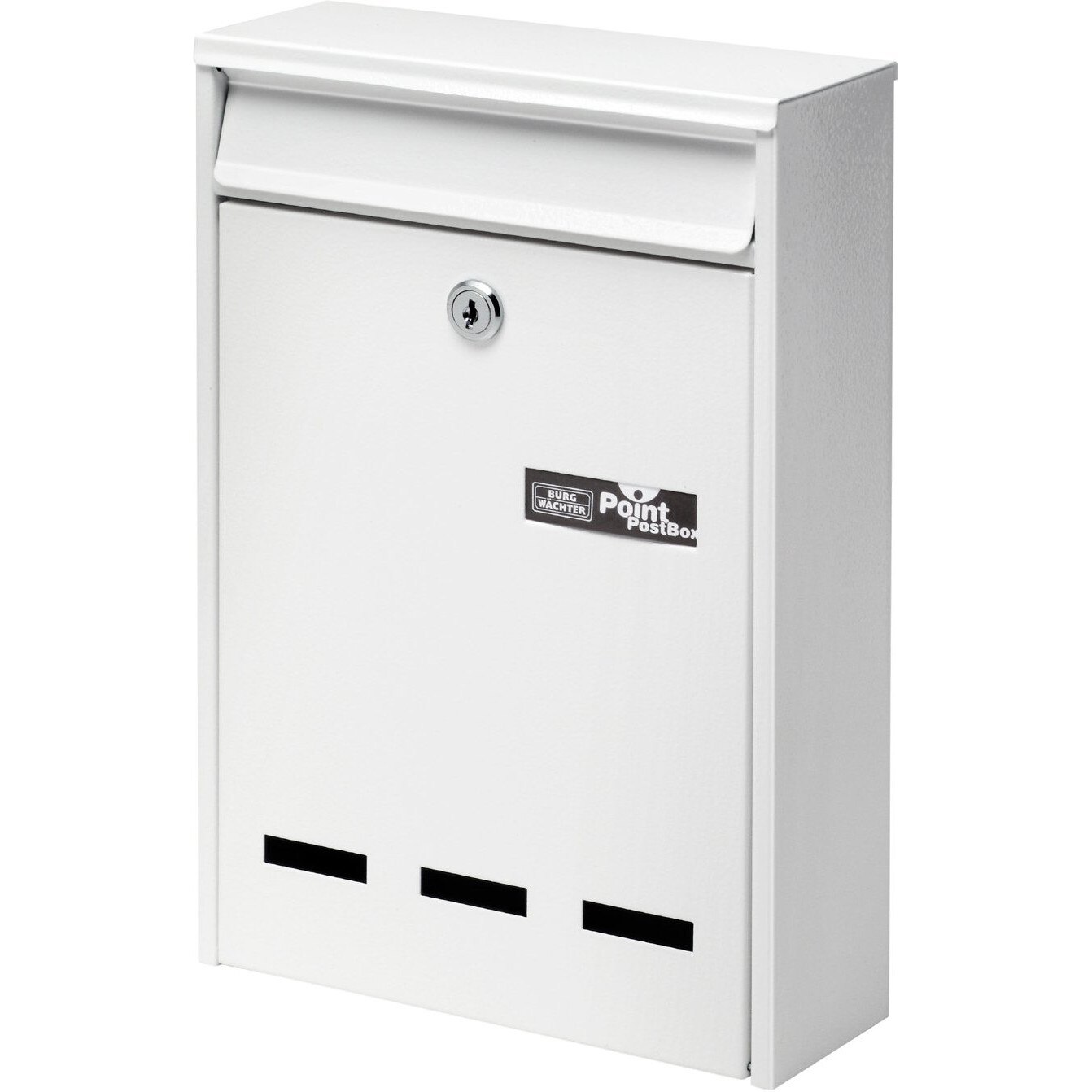 Cutie postala Burg Wachter Pointex 5871 W, 315x215x75 mm, culoare alba