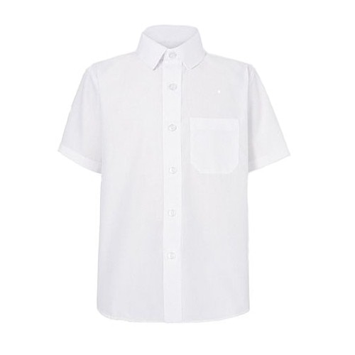 Camasa maneca scurta, Alb