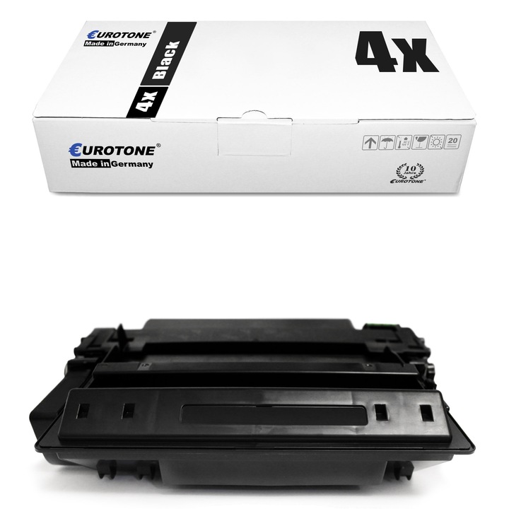 Set 4 Toner Eurotone Alternativa pentru Canon 3482B002 724H Negru