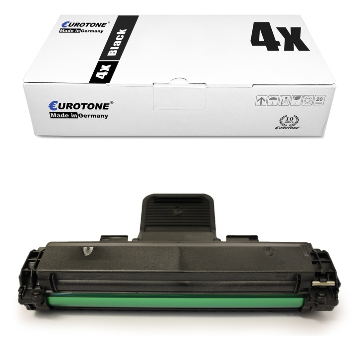 Set 4 Toner Eurotone Alternativa pentru Samsung SCX-D4725A Negru