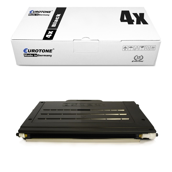 Set 4 Toner XXL Eurotone Alternativa pentru Xerox 106R00684 Negru