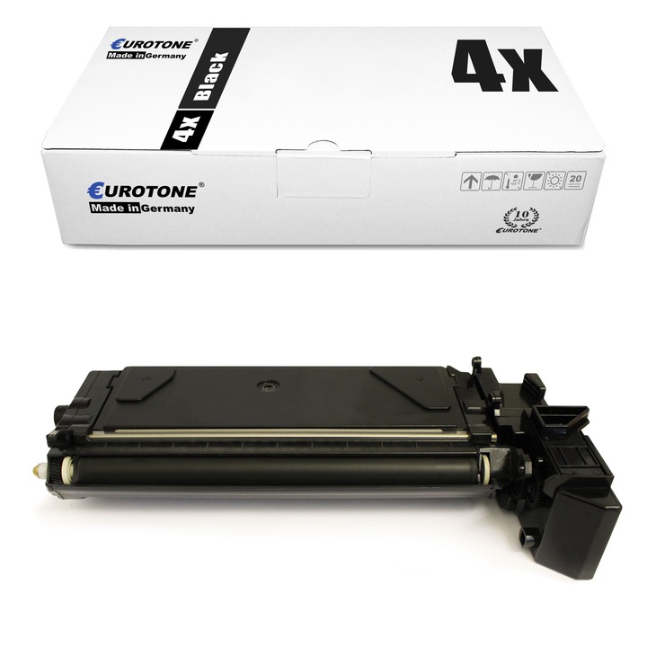 Set 4 Toner Eurotone Alternativa pentru Samsung SCX-6320D8 Negru
