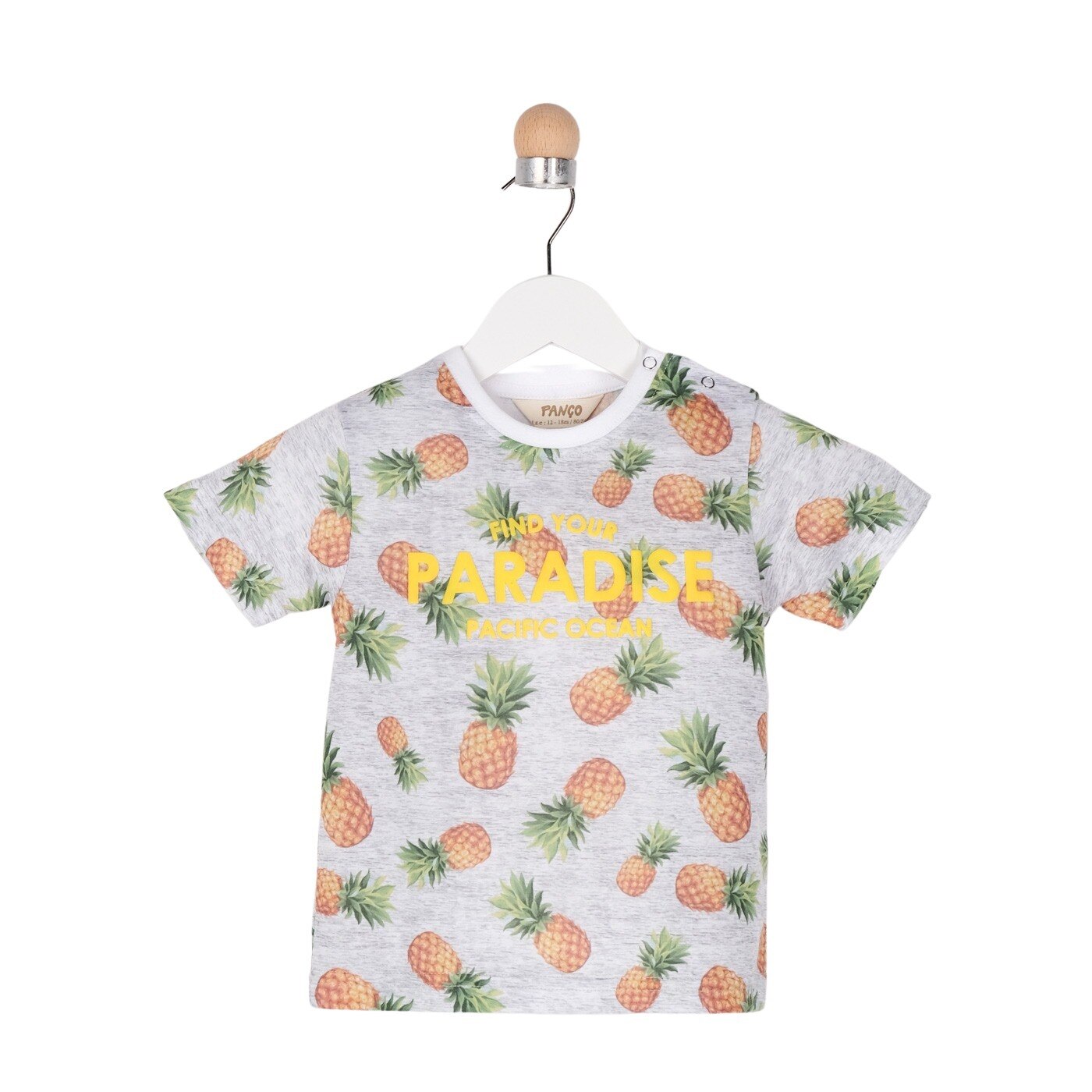 Tricou pentru baieti, culoare alba 1292