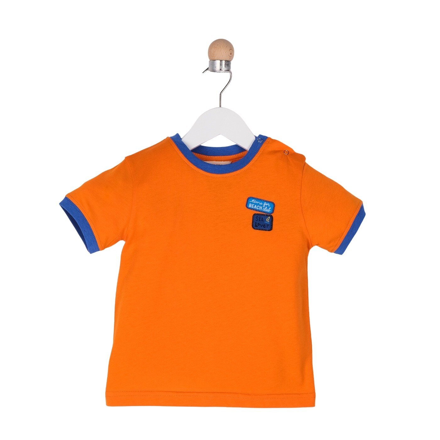 Tricou pentru baieti, culoare portocalie 1307