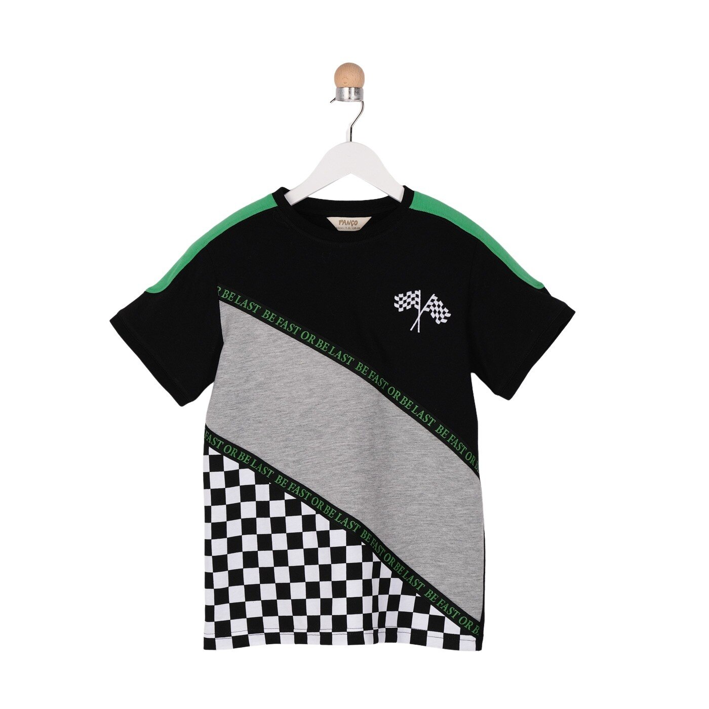 Tricou pentru baieti, culoare neagra 1425