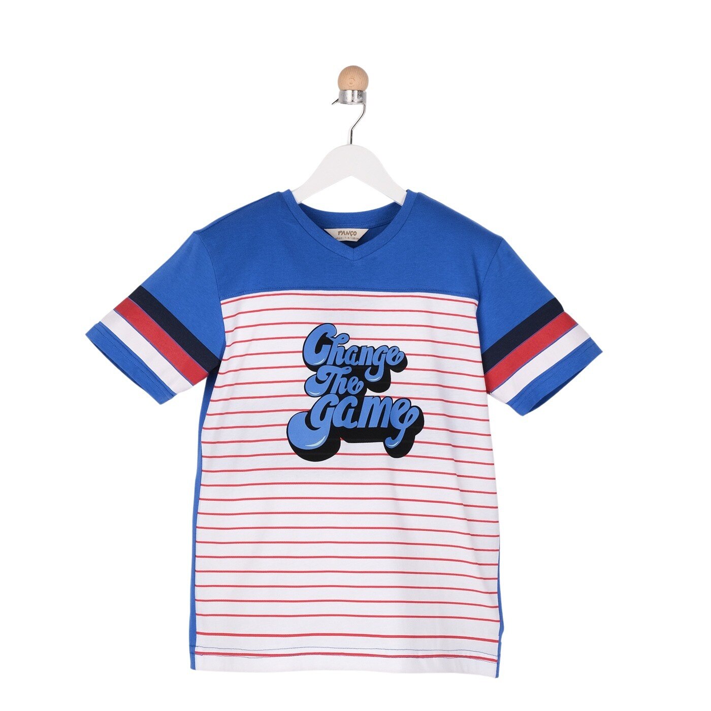 Tricou pentru baieti, culoare albastra 1479