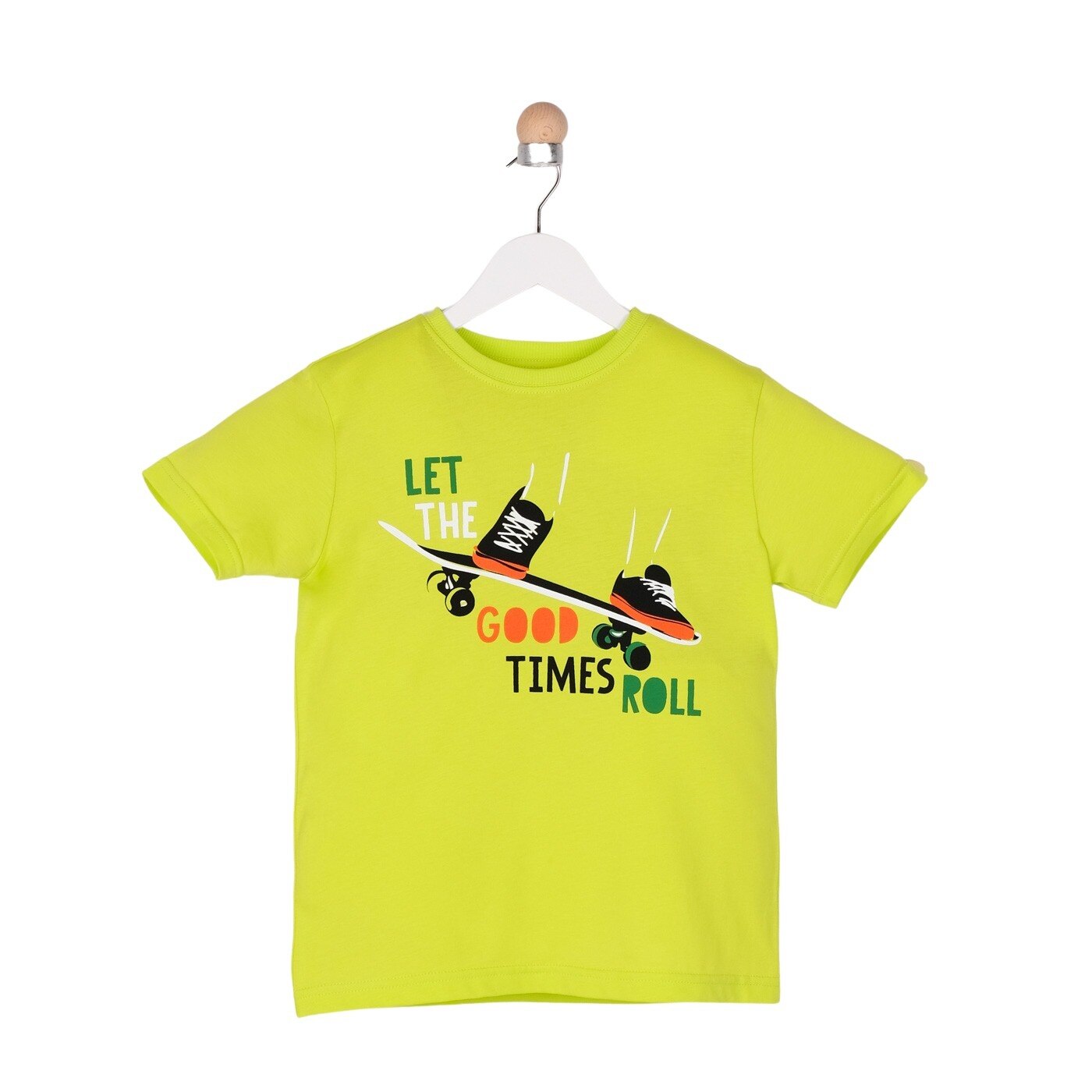 Tricou pentru baieti, culoare fistic 1497