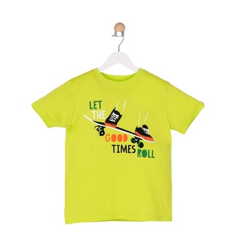 Tricou pentru baieti, culoare fistic 1497 Tricou pentru baieti, culoare fistic 1497