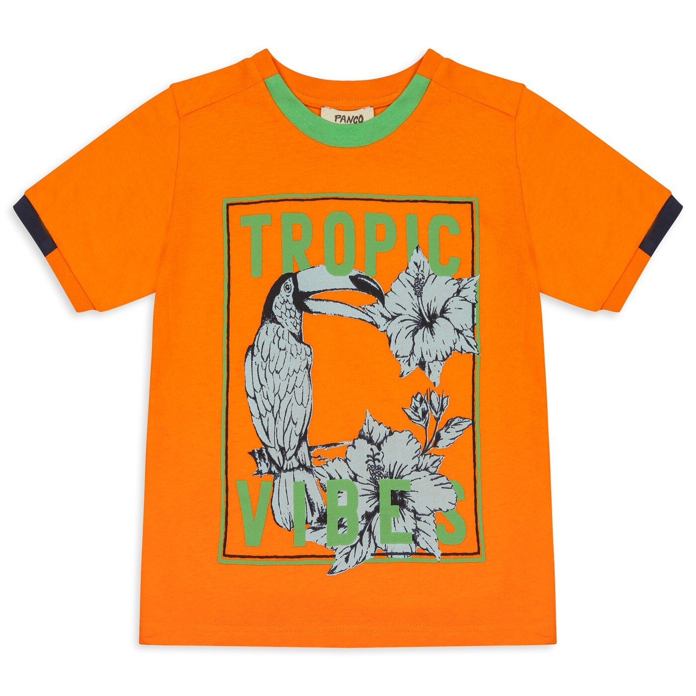 Tricou pentru baieti, culoare portocalie 1569