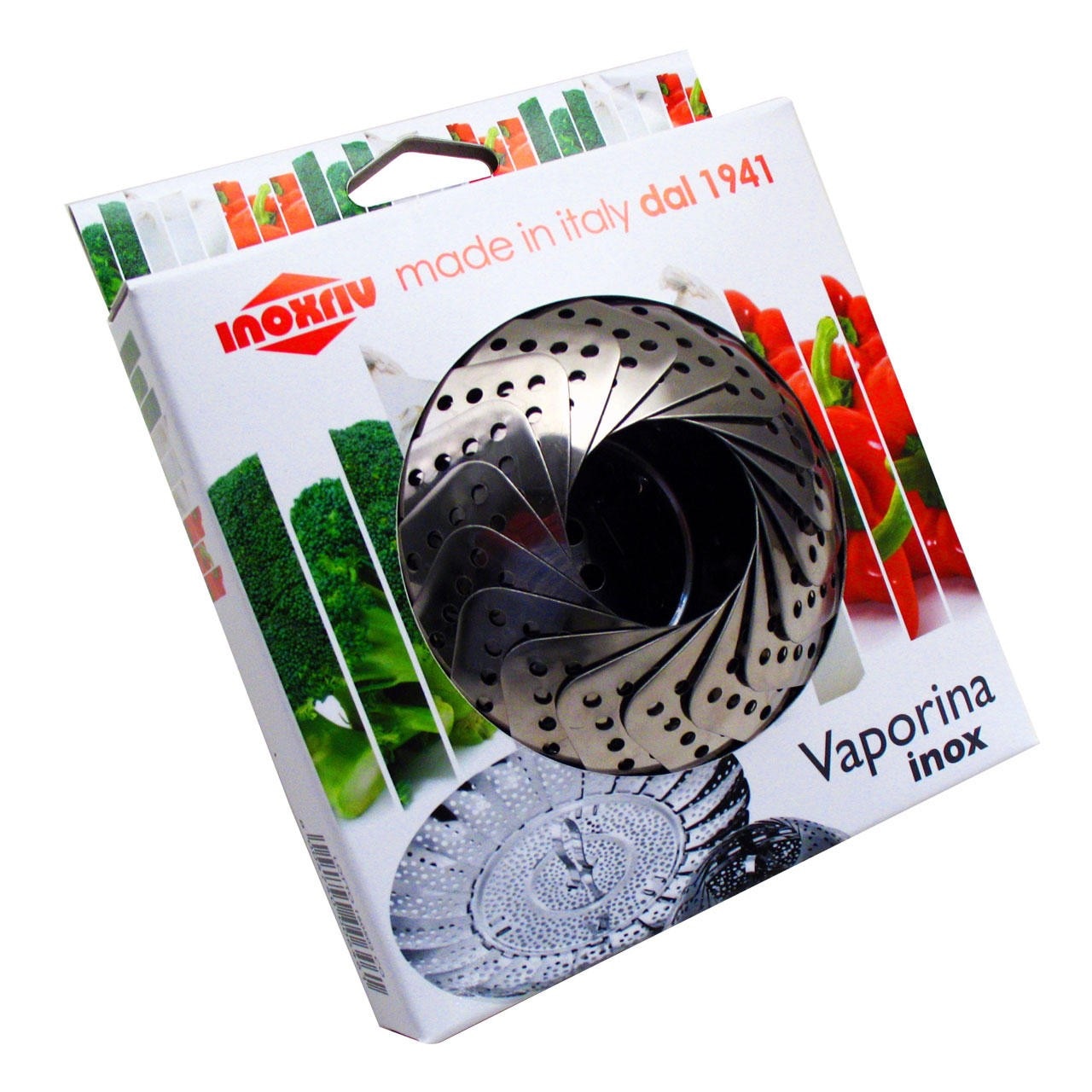 EATITALY cos expandabil pentru fiert in aburi 24cm