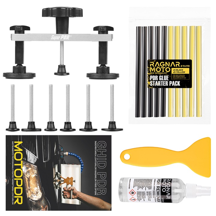 Set pentru indepartarea indoiturilor din caroserie