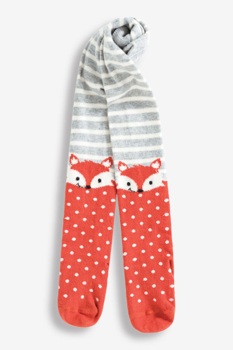 JoJo Maman Bebe, Dres cu imprimeu grafic, Rosu/Alb/Gri